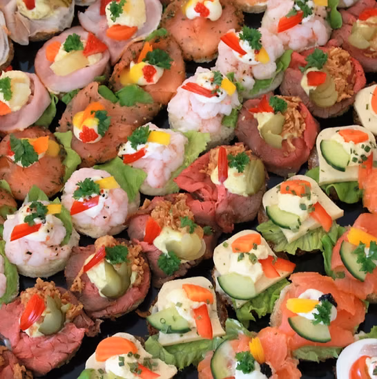 Snittur og brauðtertur